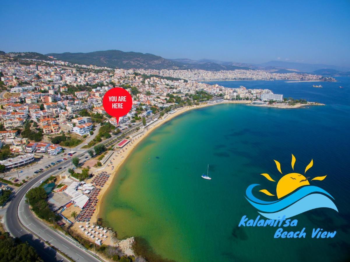 Kalamitsa Beach View Kavala Exteriér fotografie